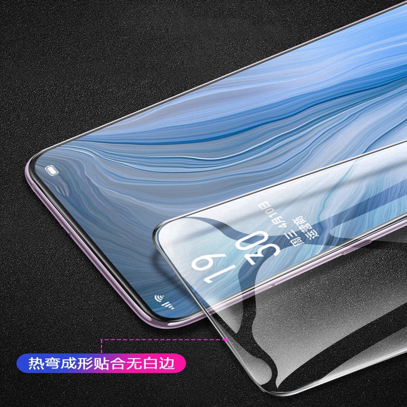 Kính Cường Lực Toàn Màn Hình Cong 20D OPPO Reno 8T 8 5G 8Z 7 7Z 6 6Z 5 4 3 Pro Z 10X 2 2Z 2F 4G 5G