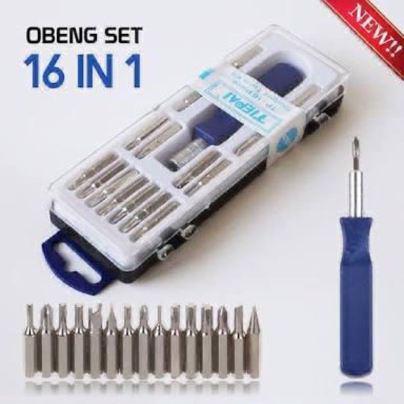 Bộ Tua Vít 16 Trong 1 Đa Năng 16 Trong 1 Chất Lượng Cao