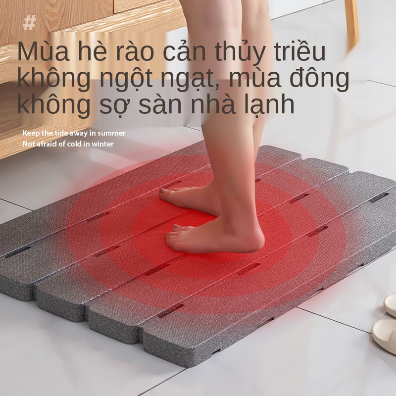 Thảm chống trượt phòng tắm, trải sàn bồn tắm rơi, thấm nước Mat Gia đình Toilet Tấm lót nhà vệ sinh