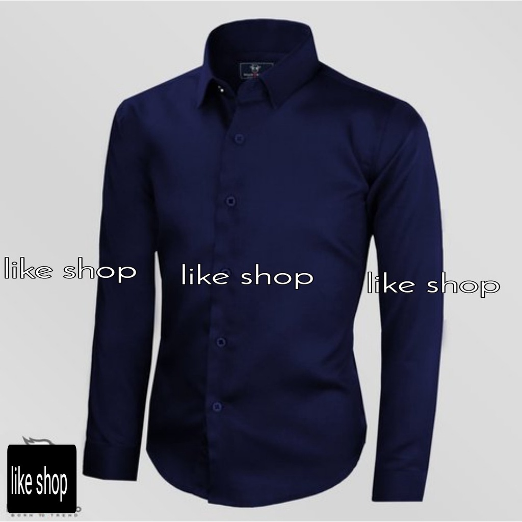 ÁO SƠ MI NAM TRƠN DÀI TAY THỜI TRANG HÀN QUỐC CAO CẤP