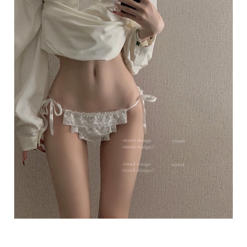 Quần Lót Ren Lưng Thấp Gợi Cảm Phong Cách Nhật Bản Cho Nữ L2Pro