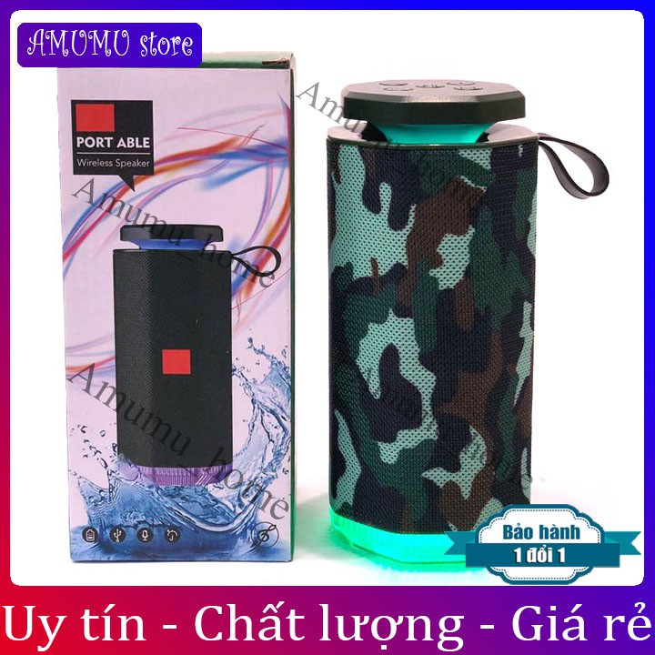 Loa Bluetooth Không Dây TS-666 MiNi Nghe Nhạc Cực HAY Đèn Led 7 Màu