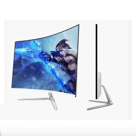 Màn Hình Máy Tính Cong Full Viền 24inch 75Hz Mới HUGON Q24 | BigBuy360 - bigbuy360.vn