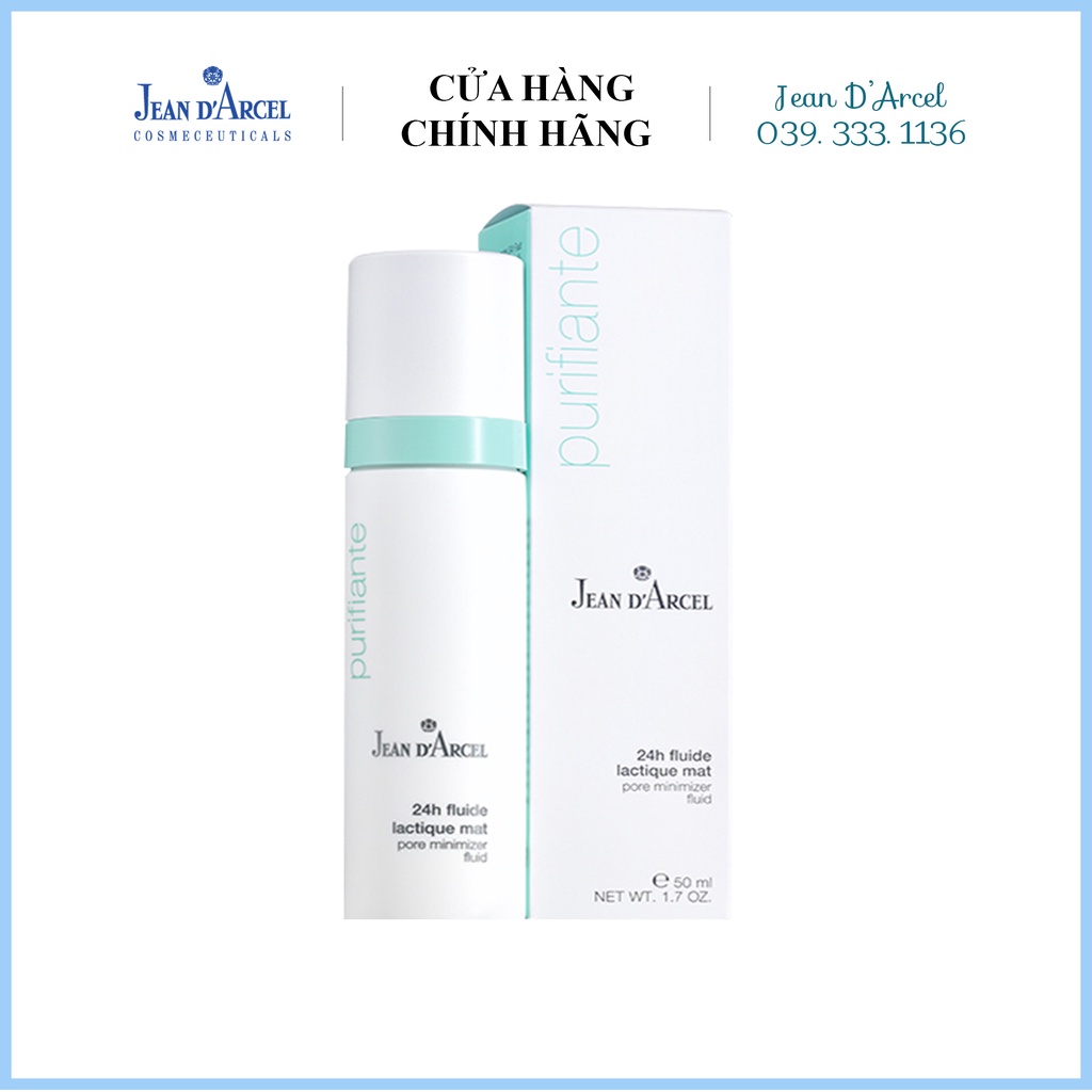 Sữa dưỡng Jean D'Arcel giúp se khít lỗ chân lông, kiềm dầu, ngăn ngừa mụn_PORE MINIMIZER FLUID JEAN DARCEL 50ML