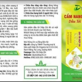 Dầu tỏi Diệp Chi Gold