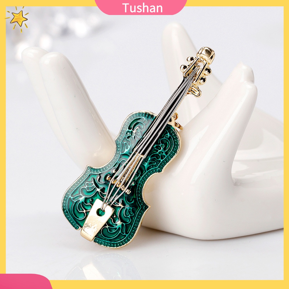 Ghim Cài Áo Hình Đàn Violin Độc Đáo