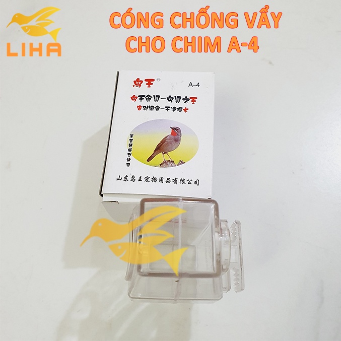 Cóng Chống Vẩy Cho Chim Khuyên, Chào Mào, Chích Chòe B-3 | A-4 | E-5