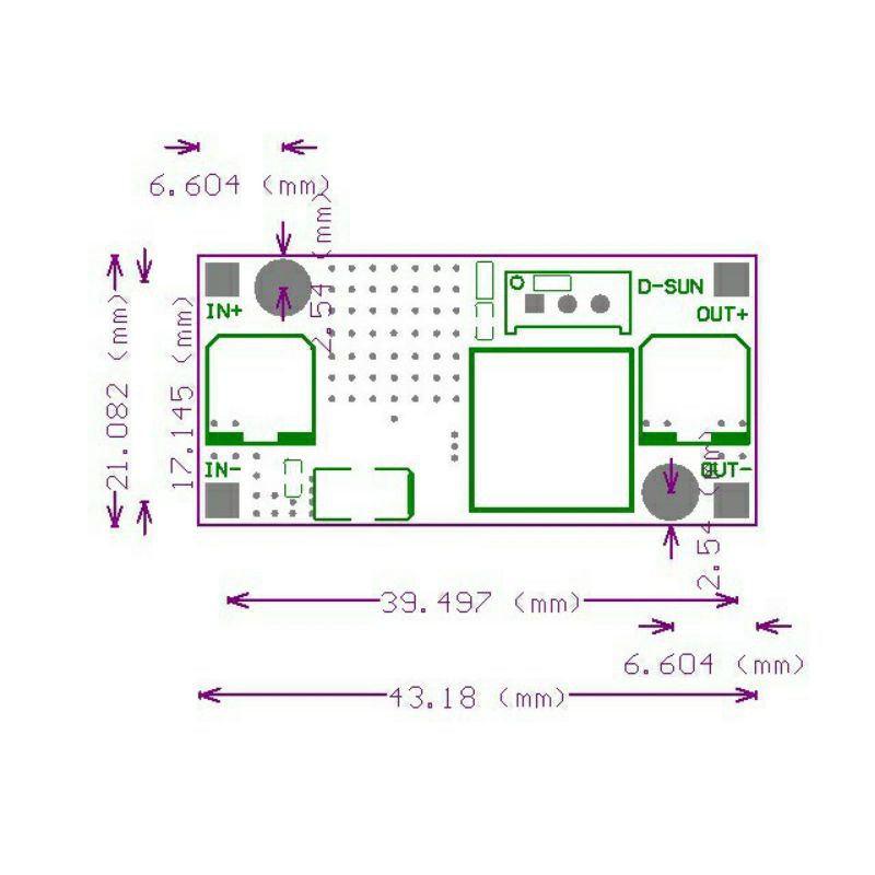 Module nâng áp DC-DC XL6009 4A 3-32v- 5-35V mạch tăng áp boost