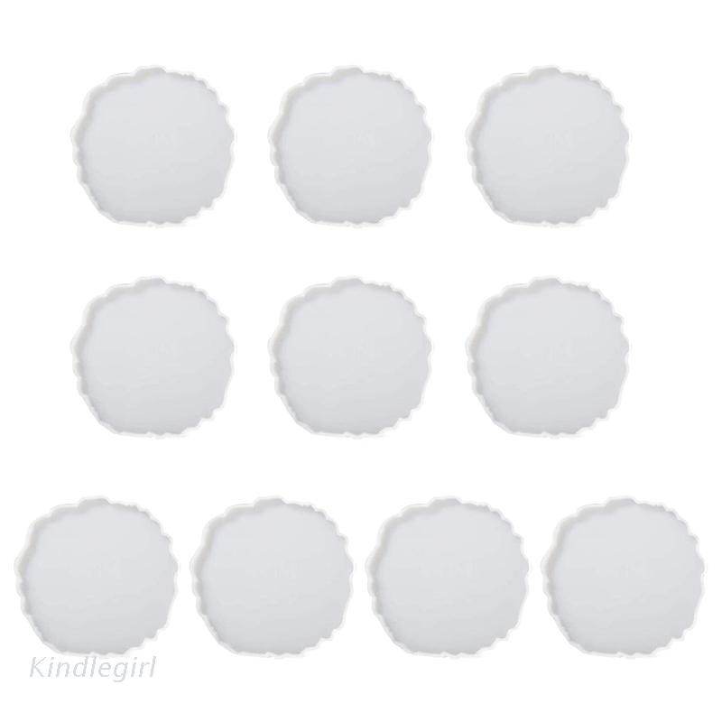 Set 10 Khuôn Silicon Làm Đồ Trang Sức Đa Năng Tiện Dụng
