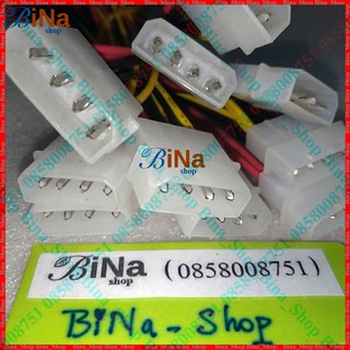 Cáp chia nguồn Molex 4pin từ 1 ra 2