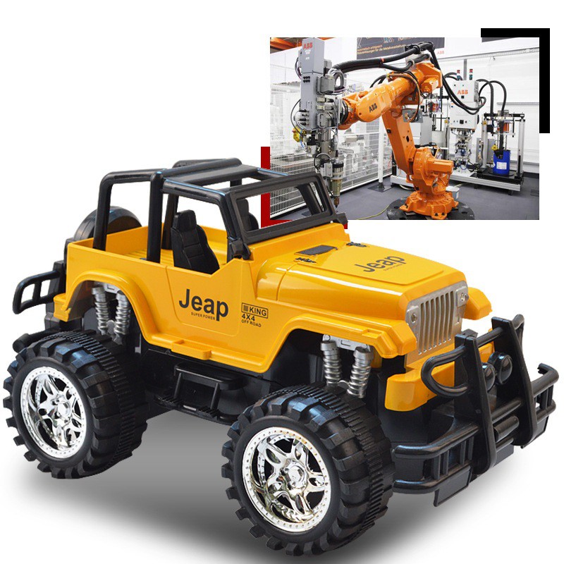 Xe Jeep Địa Hình điều khiển từ xa.