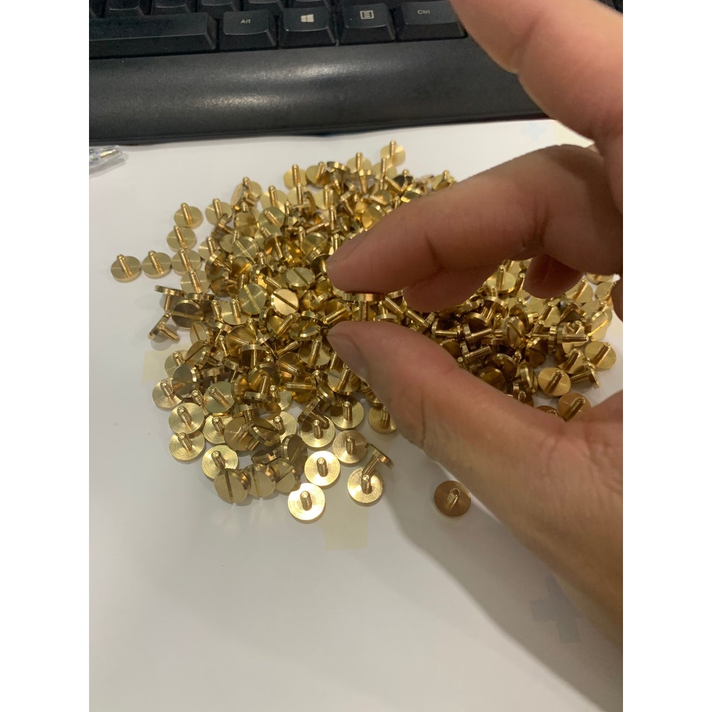 ỐC VÍT BẰNG ĐỒNG THAU NGUYÊN CHẤT