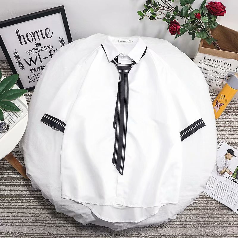 Áo sơ mi nam tay ngắn phong cách năng động thời trang