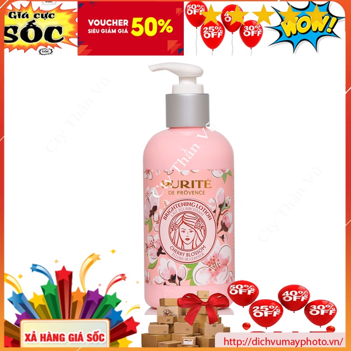 Dầu Gội Purité  Hoa Anh Đào và Hoa Hồng 600ml Dưỡng Chất Thiên Nhiên, Giúp Trẻ Hóa Sau Mỗi Lần Gội
