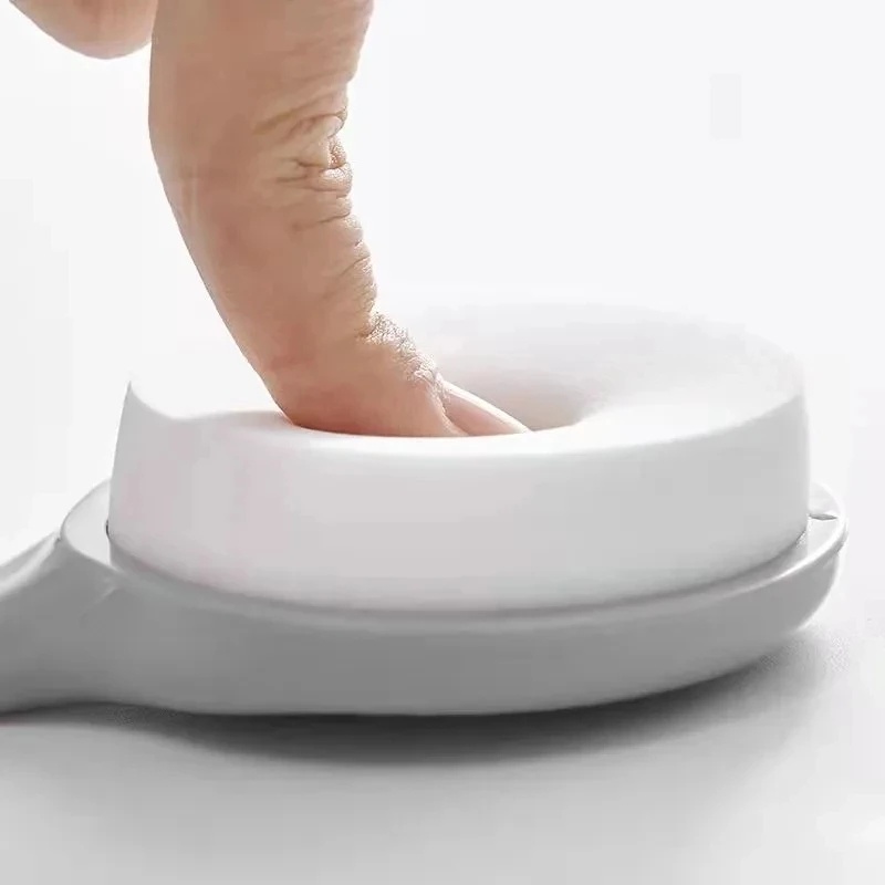 1 Bàn Chải Tắm Chà Lưng Hai Mặt Bằng Xốp PVA Độ Cao Thoải Mái