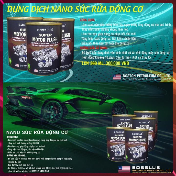 [Công Nghệ USA] Dung Dịch NANO Súc Rửa Động Cơ Ô TÔ, Kéo Dài Tuổi Thọ Động Cơ, Tiết Kiệm Nhiên Liệu