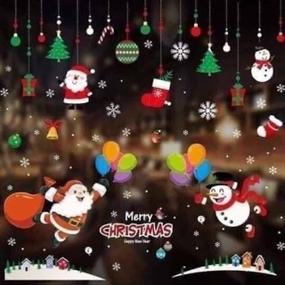 miếng dán trang trí noel