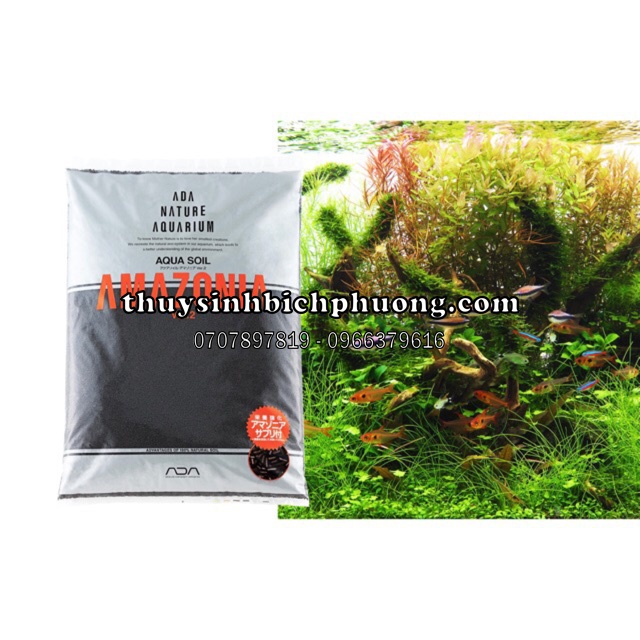 PHÂN NỀN ADA 1 LÍT - AMAZONIA VER.2 - TRỒNG CÂY NUÔI TÉP DINH DƯỠNG CAO