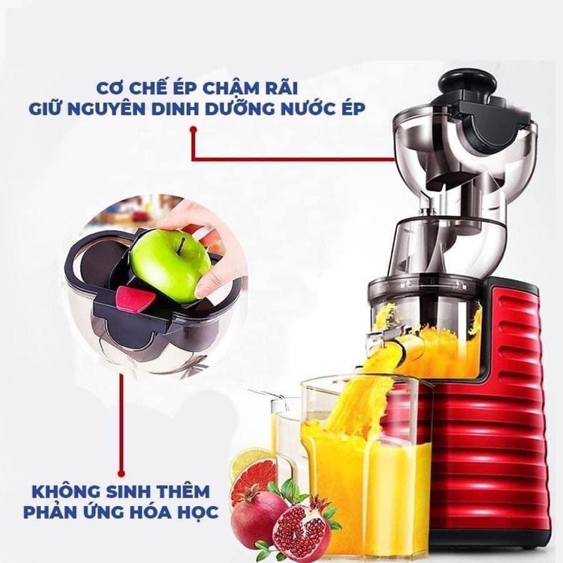 Máy ép chậm nguyên quả j31,j35 công nghệ mới làm được kem