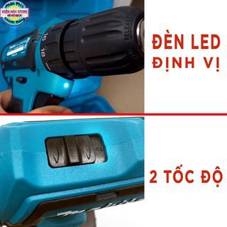 Máy khoan pin cầm tay Makita 36V - Tặng bộ 24 phụ kiện - Máy khoan pin bắn vít .