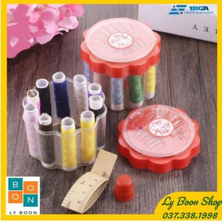 Hộp kim chỉ tròn đa năng 30 món tiện ích