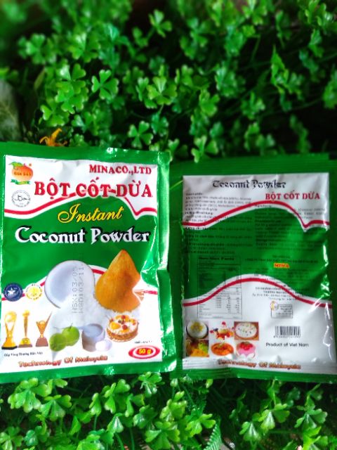 BỘT CỐT DỪA COCONUT POWDER{ 50G}