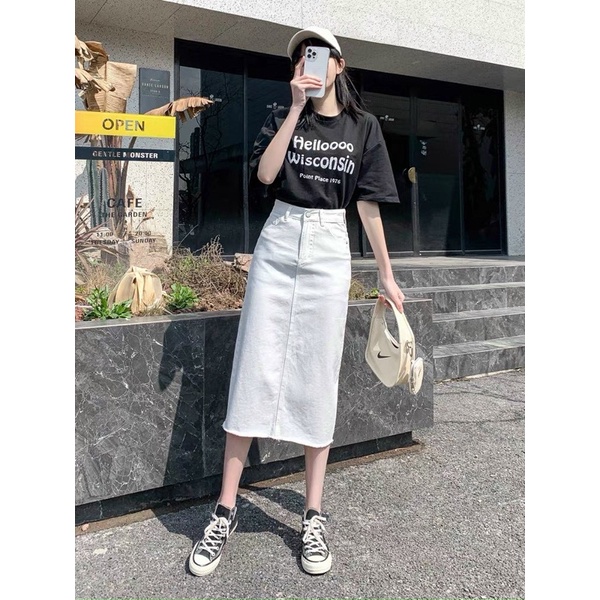 Sét cvay kaki trắng mix pull đen thiệt sự là rất xinh lun nè khách iu.
