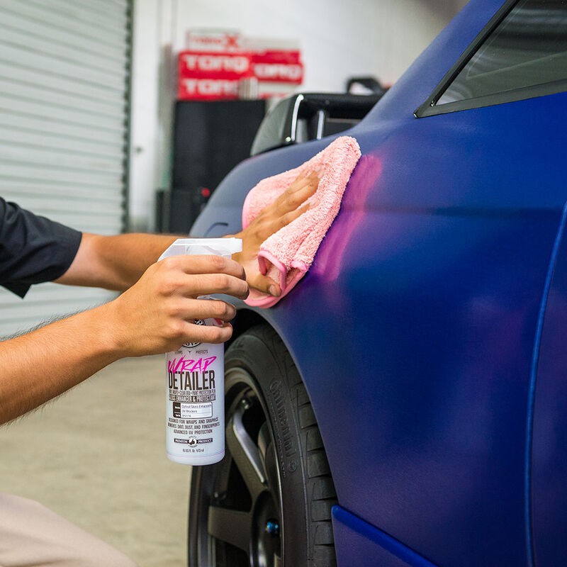 DƯỠNG BÓNG VÀ BẢO DƯỠNG DECAL WRAP ĐỔI MÀU CHEMICAL GUYS WRAP DETAILER GLOSS ENHANCER &amp; PROTECTANT FOR VINYL WRAPS (16 O