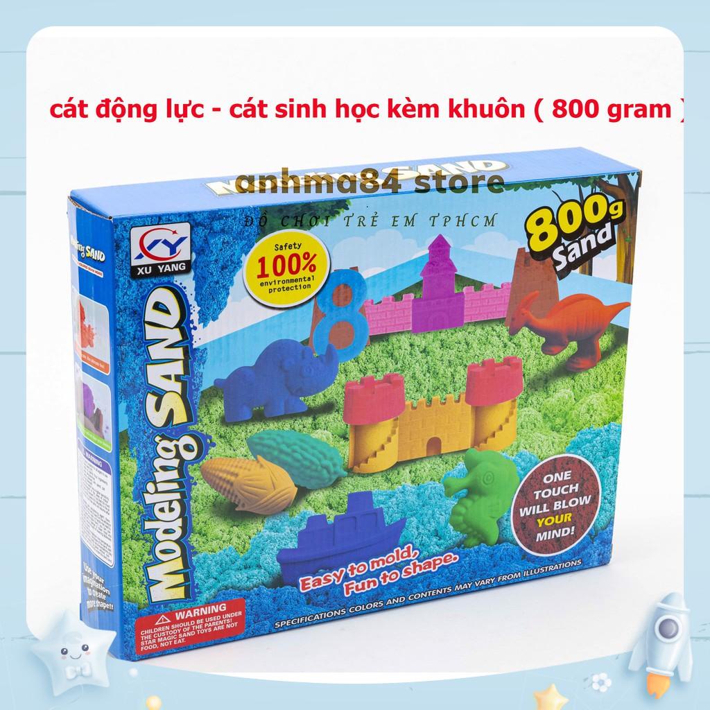 Đồ chơi Cát Động Lực - Cát dẻo sinh học tạo hình TRÁI CÂY cho bé - 800 gram - anhma84 store - cam kết y hình bài đăng