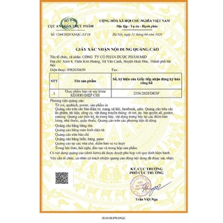 COMBO 5 LỌ KEO HO DIỆP CHIkjn
