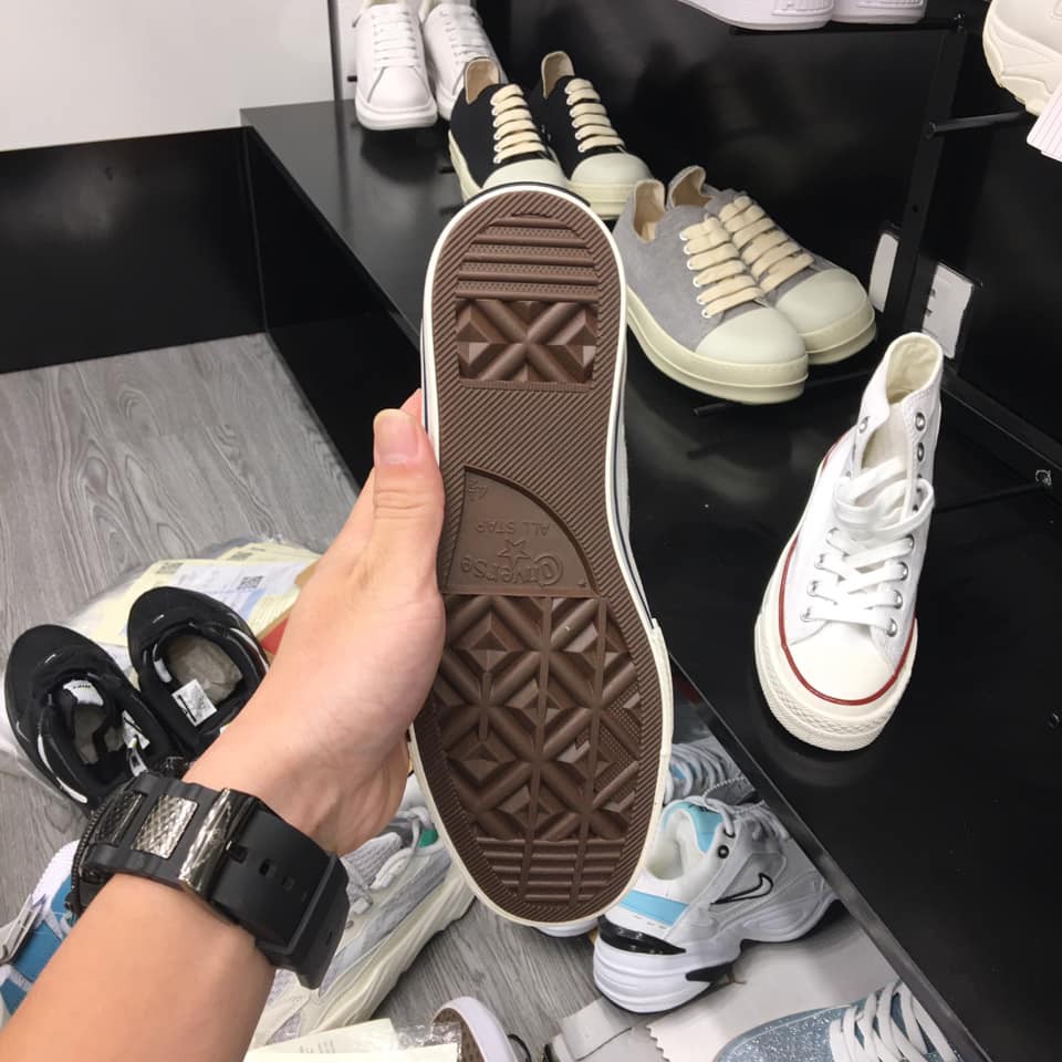 [Free ship ] Giày Thể Thao Sneaker Cv Trắng Cổ cao 1.1 | BigBuy360 - bigbuy360.vn