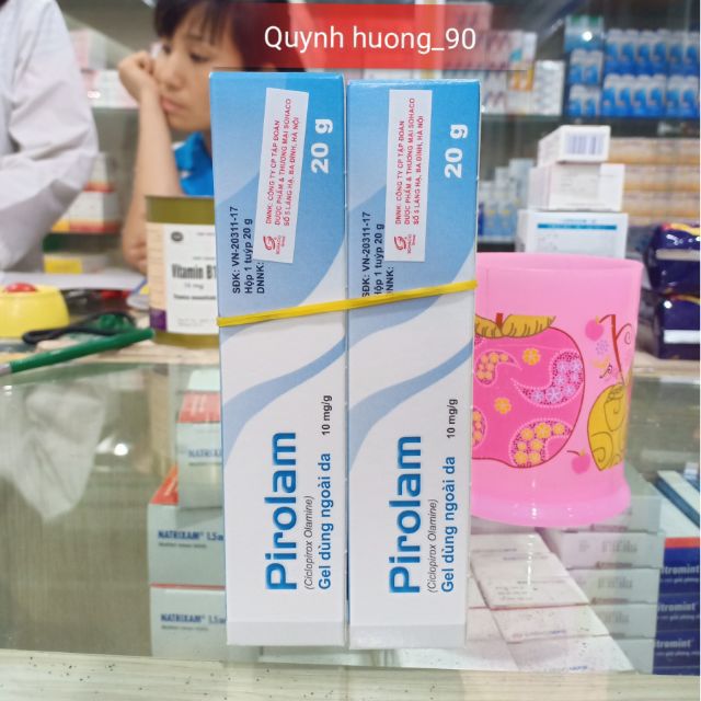 GEL DÙNG NGOÀI DA - PIROLAM 20G