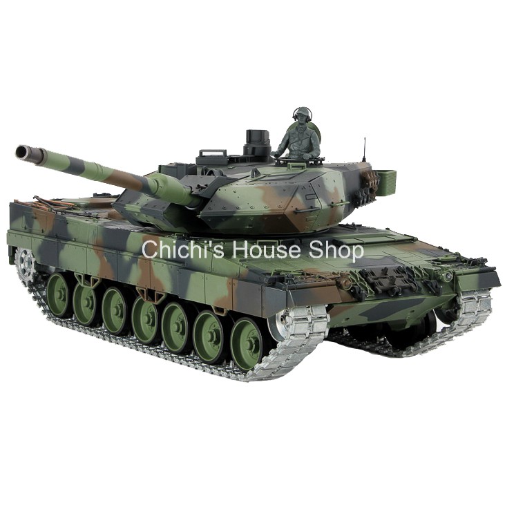 Đồ chơi xe tăng cao cấp Henglong Leopard 2A6 phiên bản mới 7.0