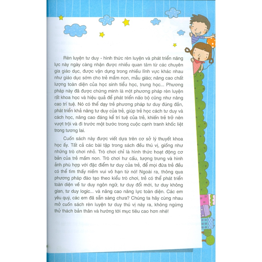 Sách - Cùng Con Trưởng Thành - Con Học Và Chơi Để Có IQ Thiên Tài - Thách Thức Tư Duy (Dành Cho Độ Tuổi 3-9)
