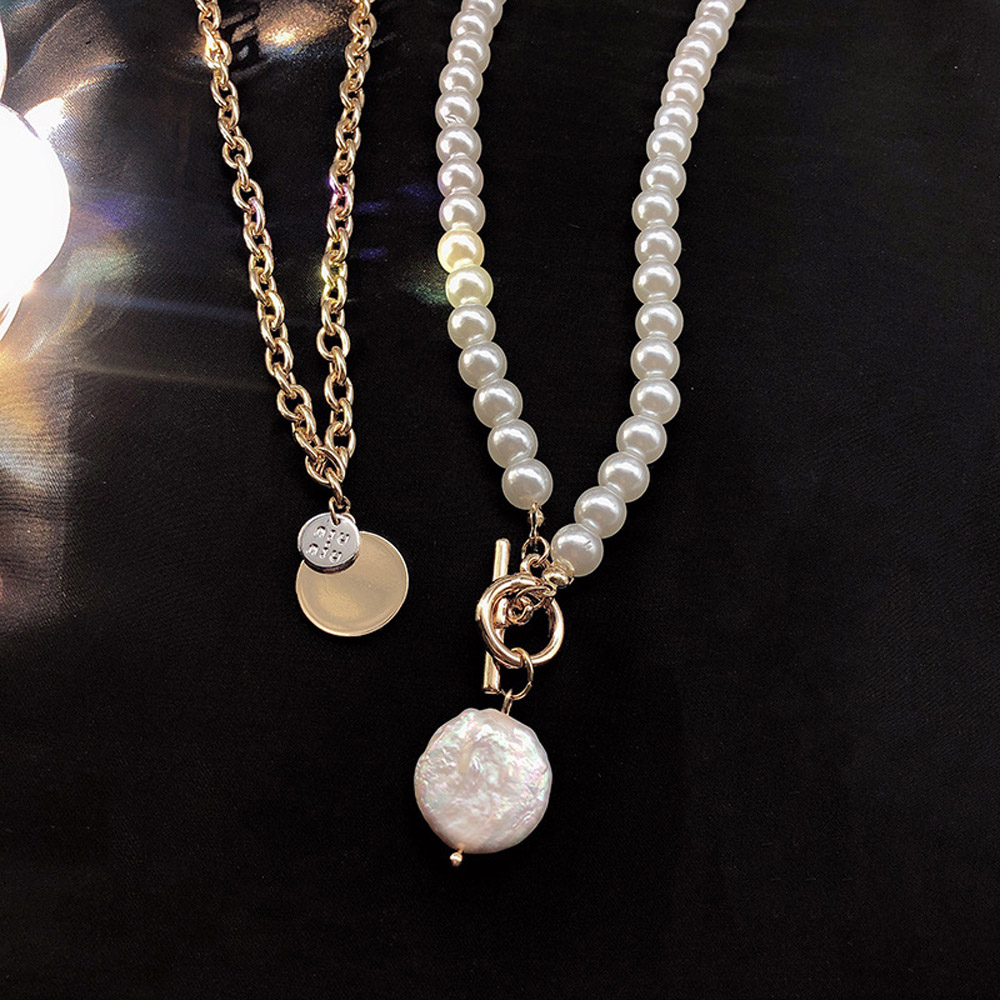 Set 2 vòng cổ Kim Loại Thời Trang Dành Cho Nữ