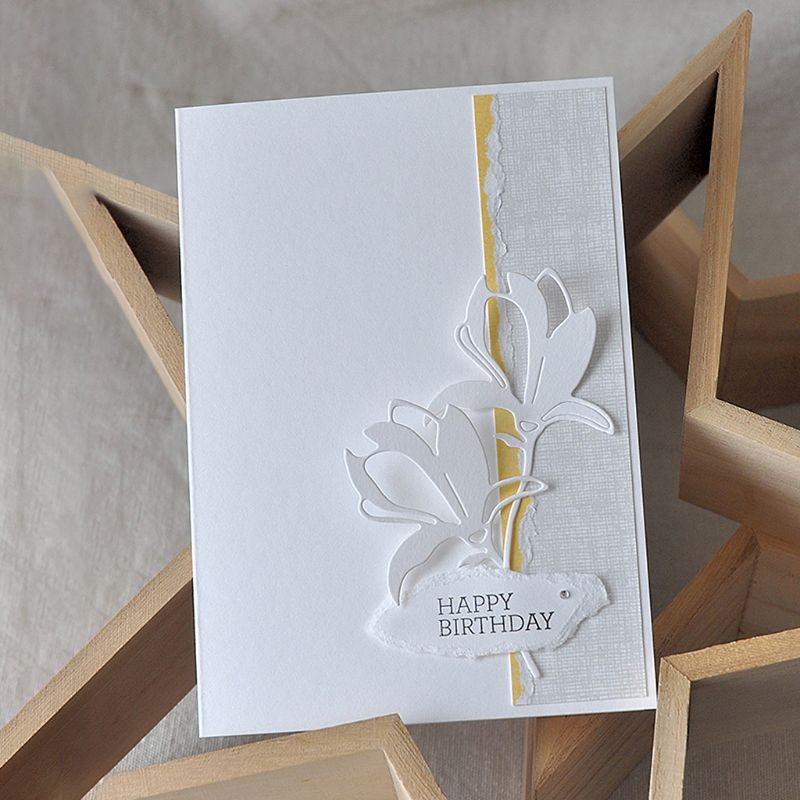 Khuôn Cắt Giấy Kim Loại Hình Hoa Xinh Xắn