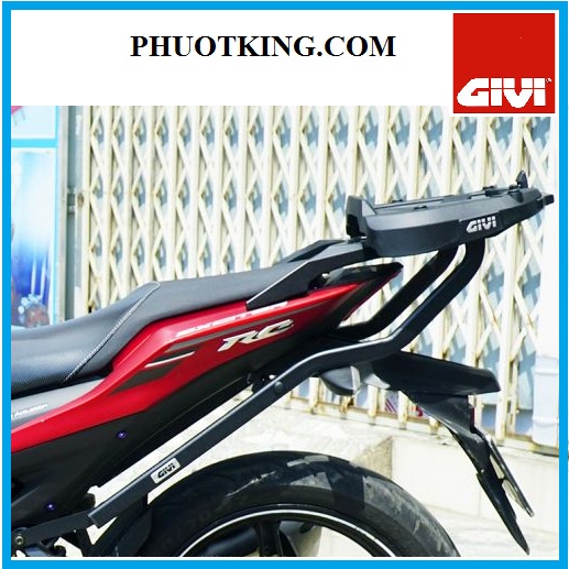 Baga Givi HRX Exciter 155 có đèn chiếu hậu