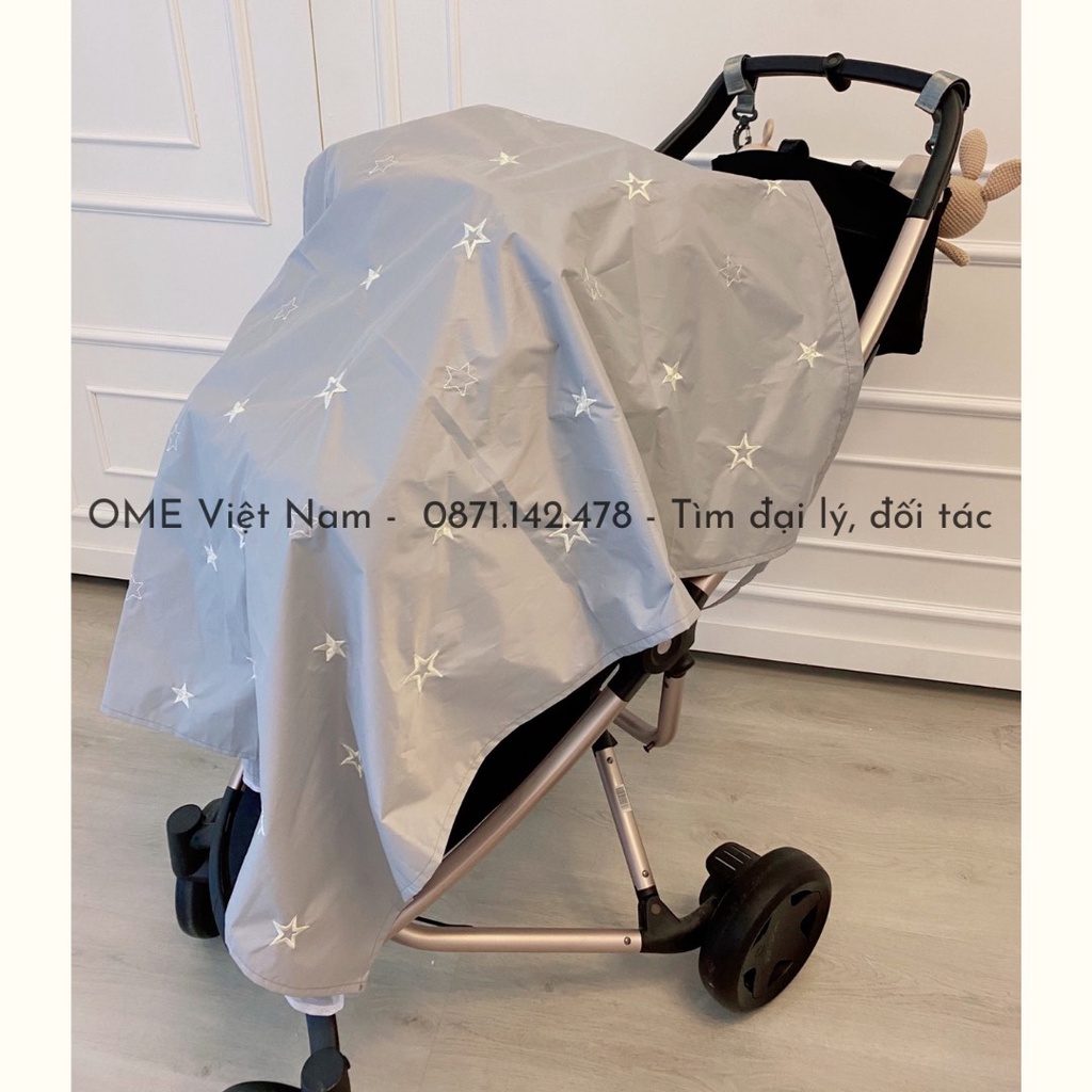 Màn che xe đẩy, che mưa, che nắng, chống muỗi OME cho bé