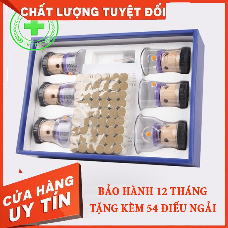 Bộ giác hơi ngải cứu cao cấp- ĐẶC BIỆT VỪA GIÁC HƠI- VỪA CỨU NGẢI