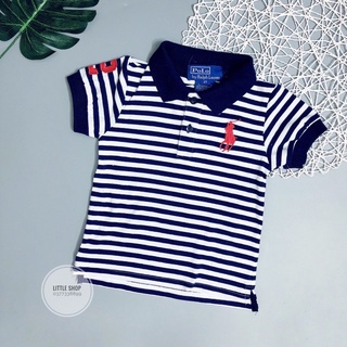 Áo thun có cổ cho bé trai