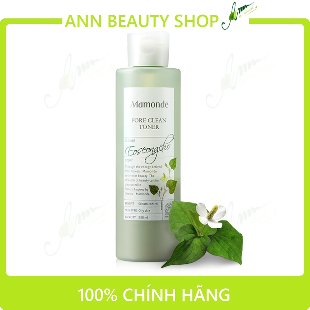 Nước Cân Bằng Da Mamonde Toner 250ml