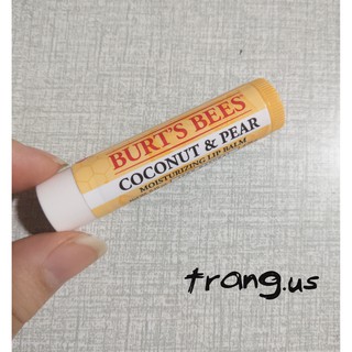 Son dưỡng môi burt's bees hương dừa và lê date 09/2021