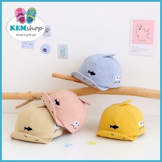 Nón, mũ lưỡi trai hình cá dễ thương cho bé trai và bé gái