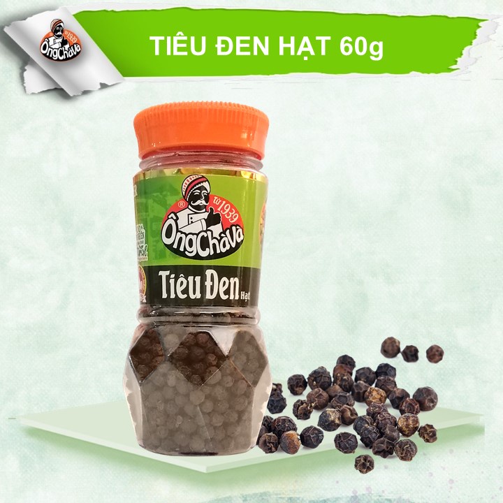 Tiêu Đen Hạt Ông Chà Và 60g