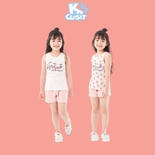 Bộ Quần Áo Sát Nách Bé Gái K's Closet K540NIS TM