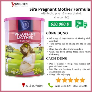 Sữa Hoàng Gia úc💖FREESHIP💖Sữa Cho Bà Bầu Pregnant Mother 900g Cung Cấp Đầy Đủ Dinh Dưỡng Cho Mẹ Và Bé