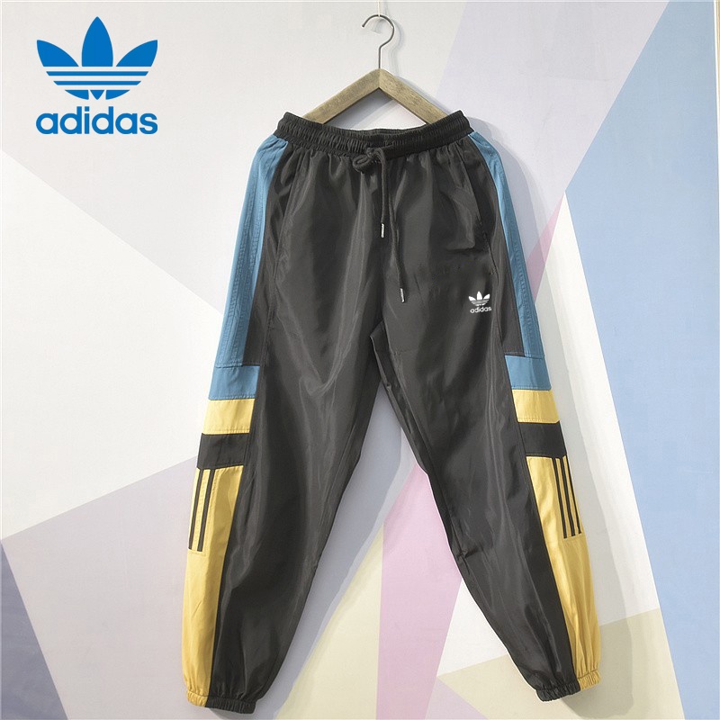 Quần Legging Thể Thao Adidas 100% Chính Hãng Nhanh Khô Phối Màu Tương Phản Cá Tính Cho Nam