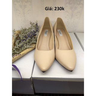 Giầy gót Vuông 5cm VNXK