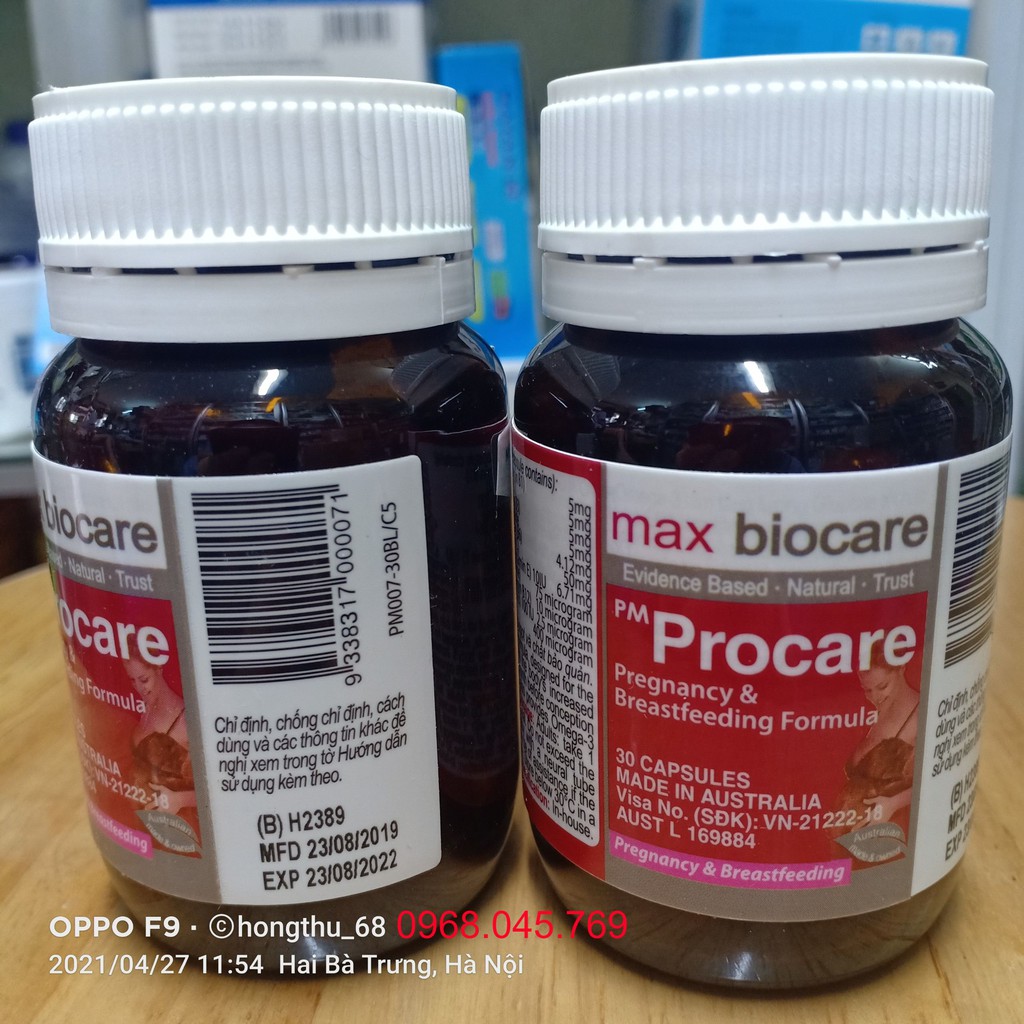 PM Procare Lọ 30 viên