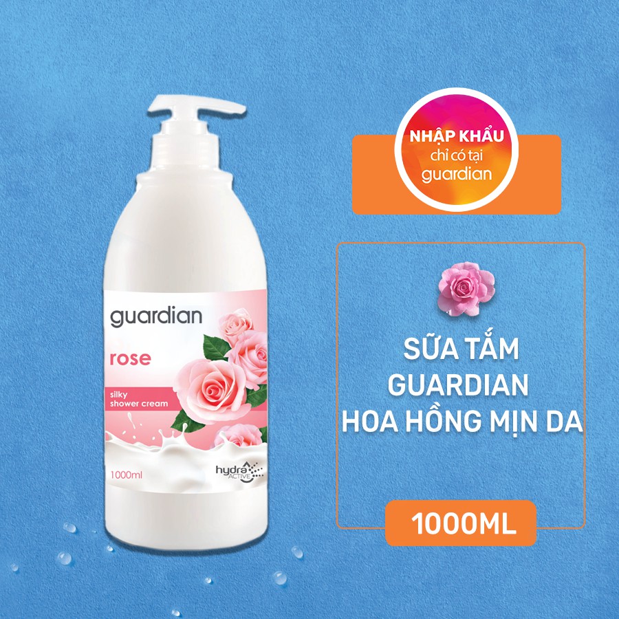 Sữa Tắm Guardian Hoa Hồng Mịn Da 1000ML | BigBuy360 - bigbuy360.vn